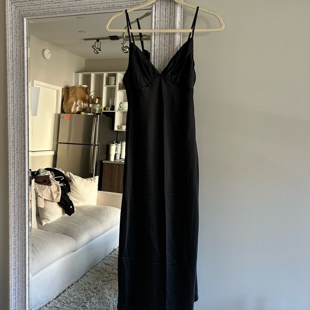 Abercrombie satin dress